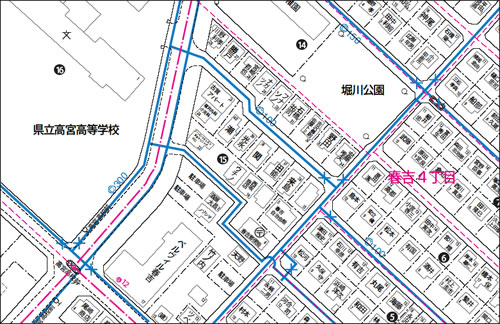 上下水道関連部署様向け見本